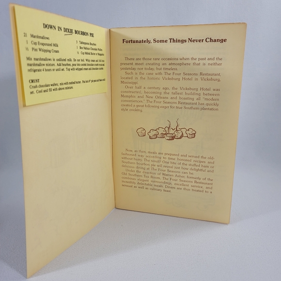 The Famous Four Seasons Restaurant Recipe Book - Vicksburg Mississippi - Picture 4 of 11